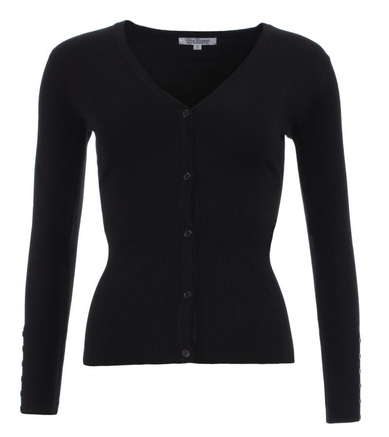 Black Button up Cardigan