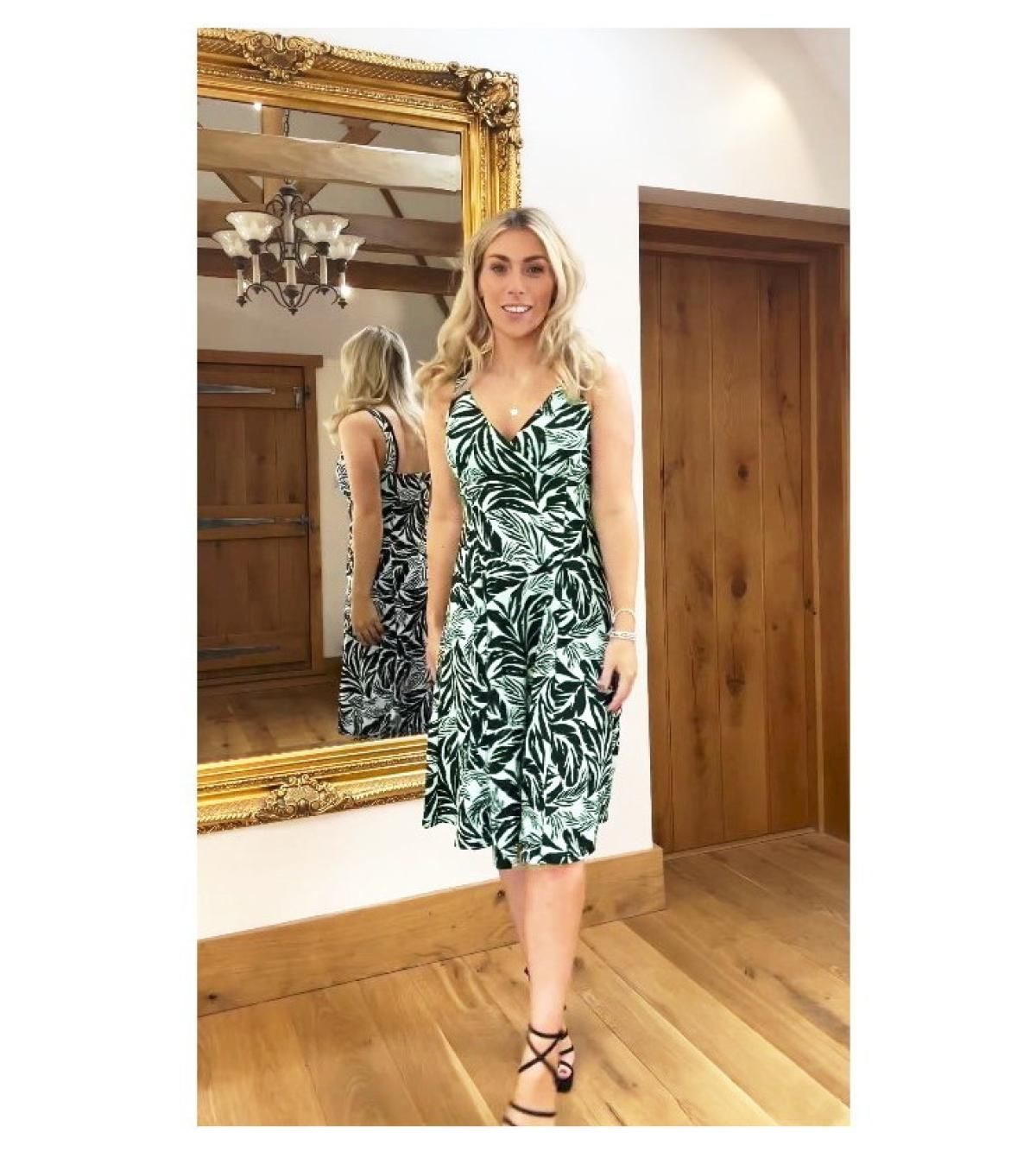 Mint Green Strappy Dress