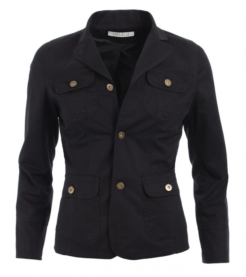 Fully Lined Black Jacket with Pockets
