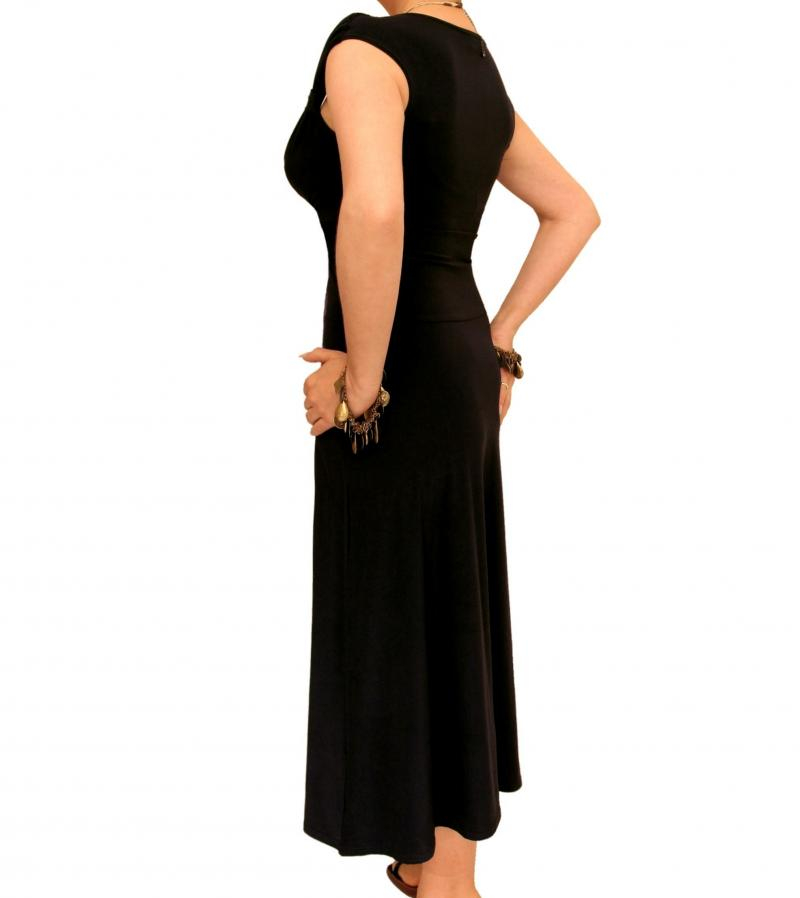 Black Sweetheart Neckline Dress