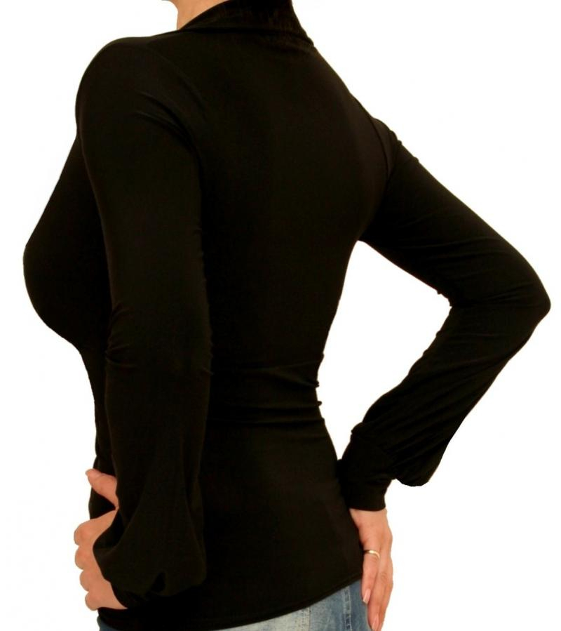 Black Corset Style Stretchy Top