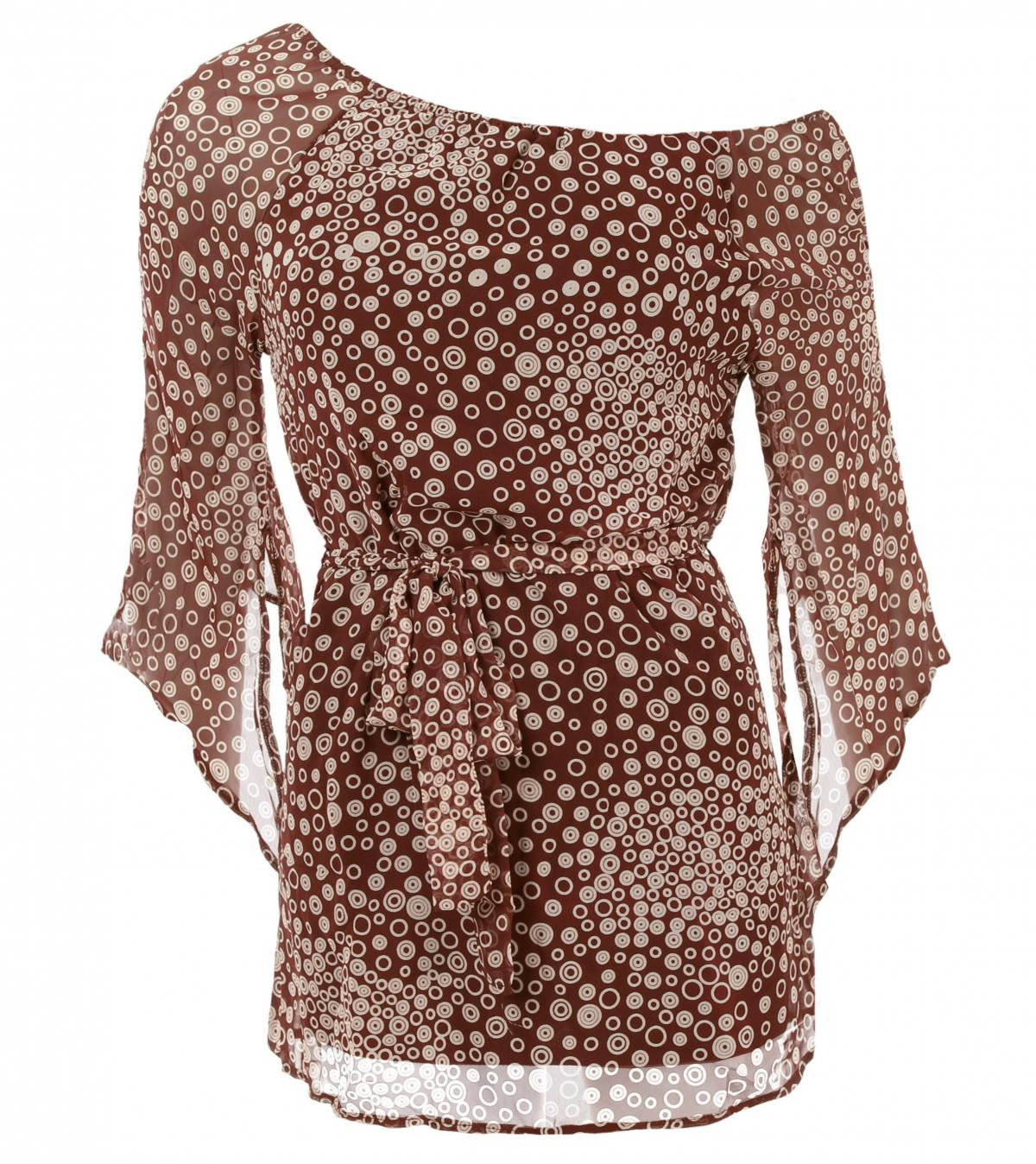 One Shoulder Tunic Top