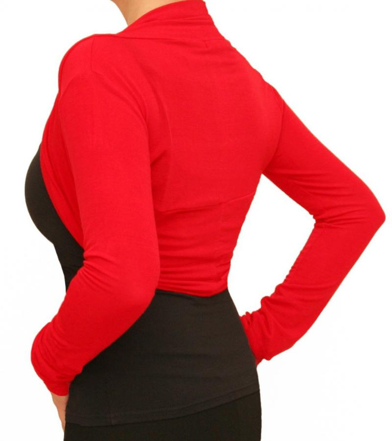 Black Fine Knit Shrug