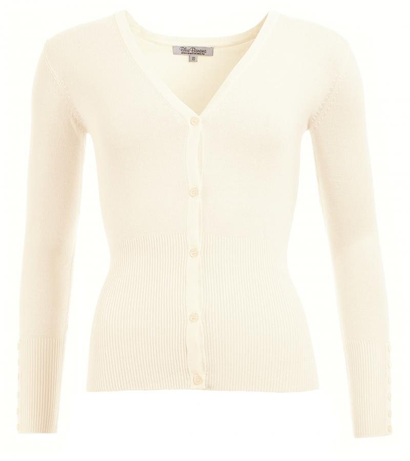 Ivory Button up Cardigan