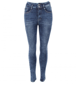 Denim High Waisted Super Skinny Jeans