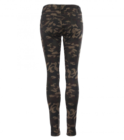 Khaki Camouflage Jeggings