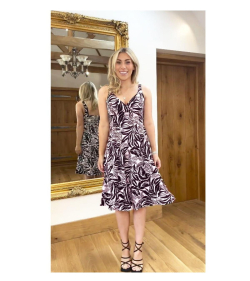 Pastel Pink Strappy Dress