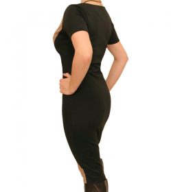 Mocha Block Colour Shift Dress