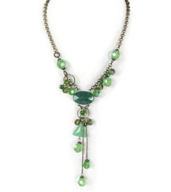 Emerald Green Statement Necklace
