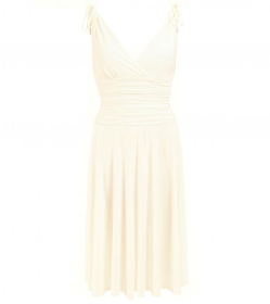 Ivory Grecian Style Dress