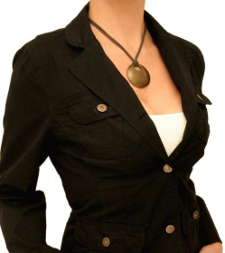 Fully Lined Black Jacket with Pockets