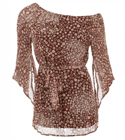 One Shoulder Tunic Top