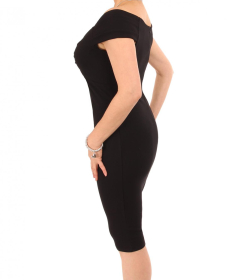 Black off the Shoulder Dress